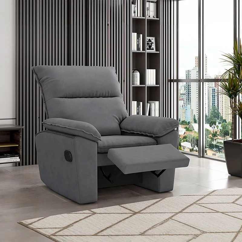 Móveis Ortobom incluindo cabeceira, criado-mudo e cama box com design moderno